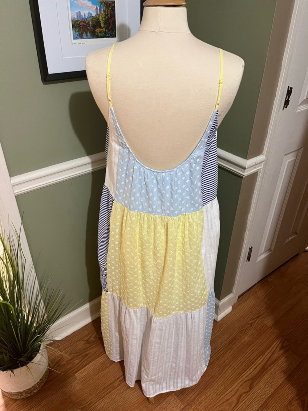 FRNCH Sacha Patchwork Maxi Dress - Picture 6 of 7